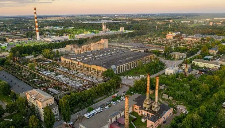Representative image of an industrial belt from above